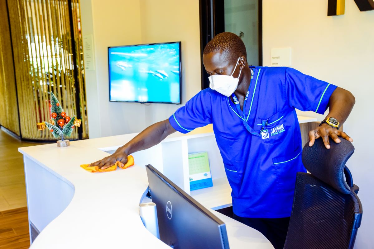 Professional corporate and office cleaning services in Nairobi, Kenya. Daily, periodic, and deep cleaning for offices, boardrooms, and commercial buildings